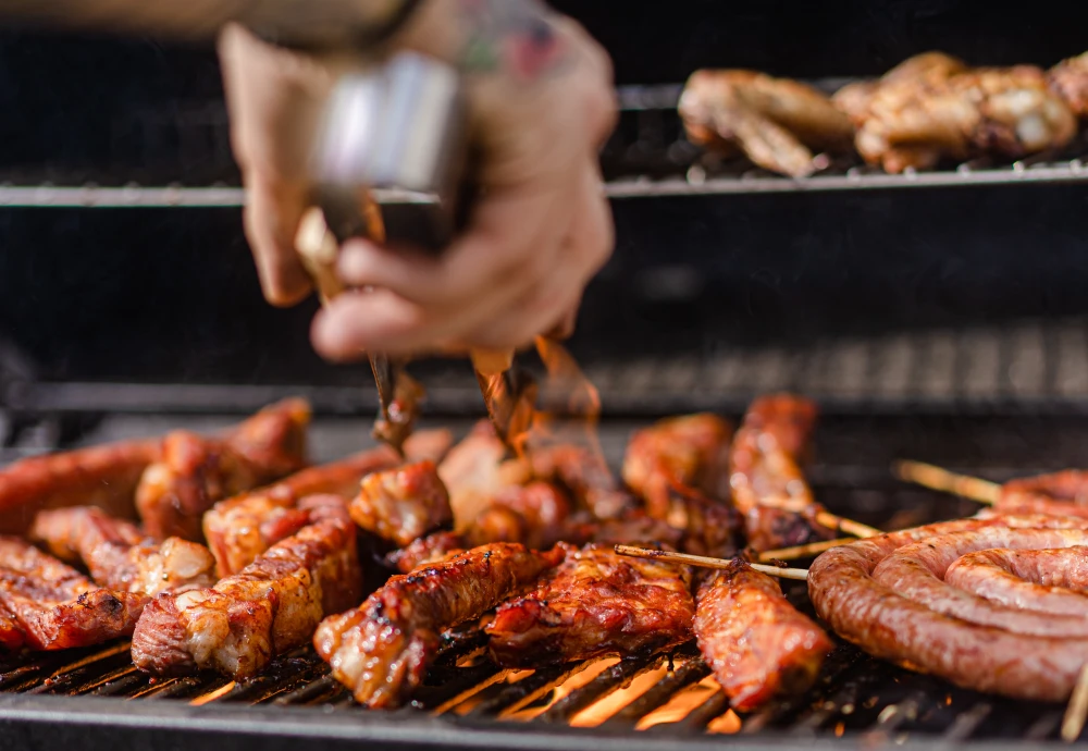 combination grill and smoker
