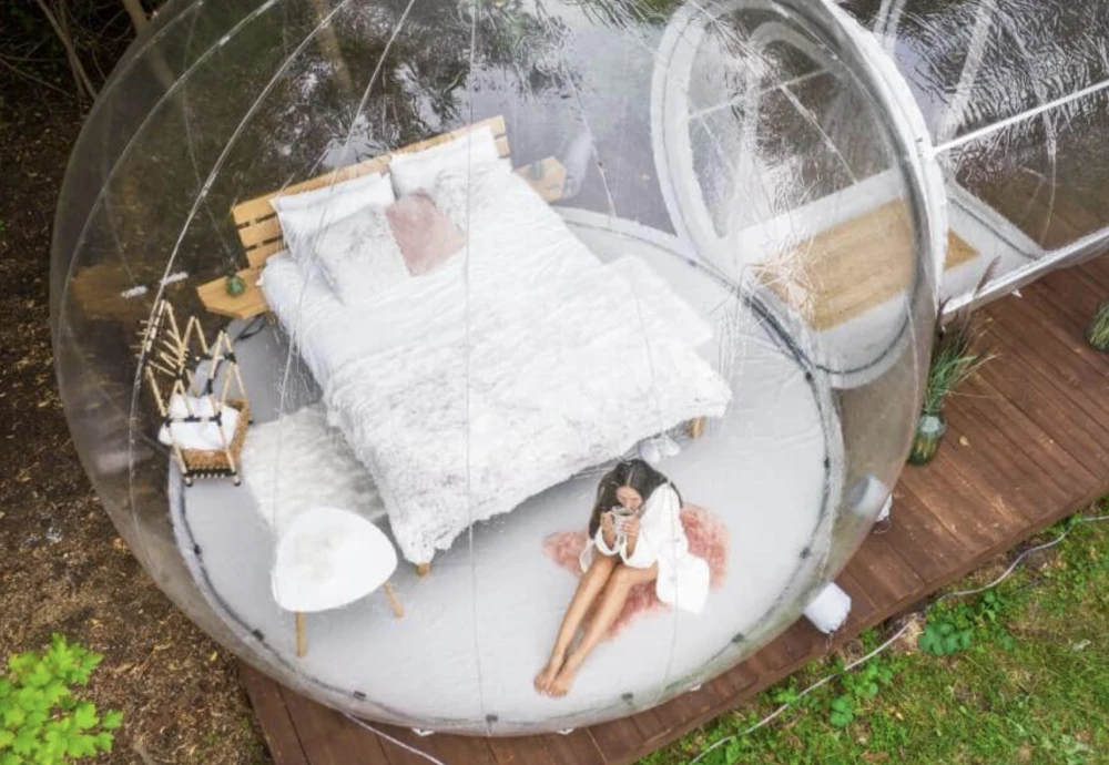 stargazing bubble tent