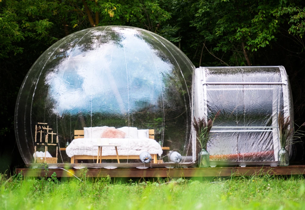 invisible bubble tent