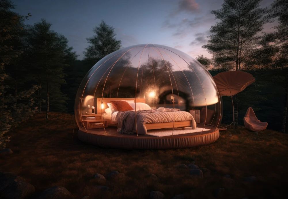 bubble tree bubble tent