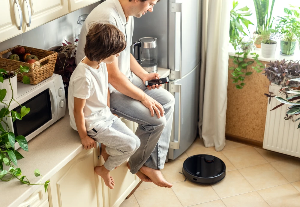 robot vacuum cleaner that empties itself